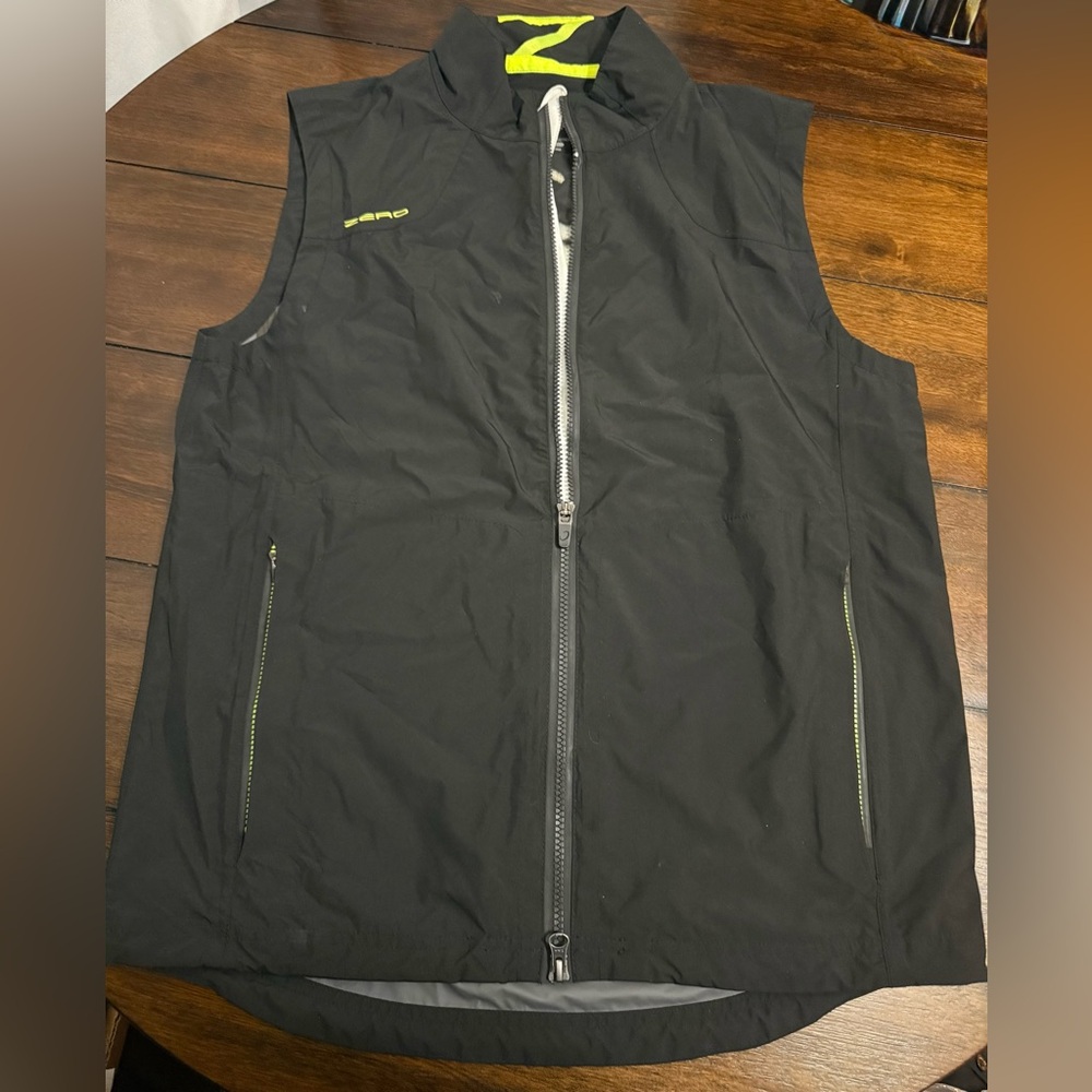 Zero Restriction Polyester Outer Shell Men's Blac… - image 1